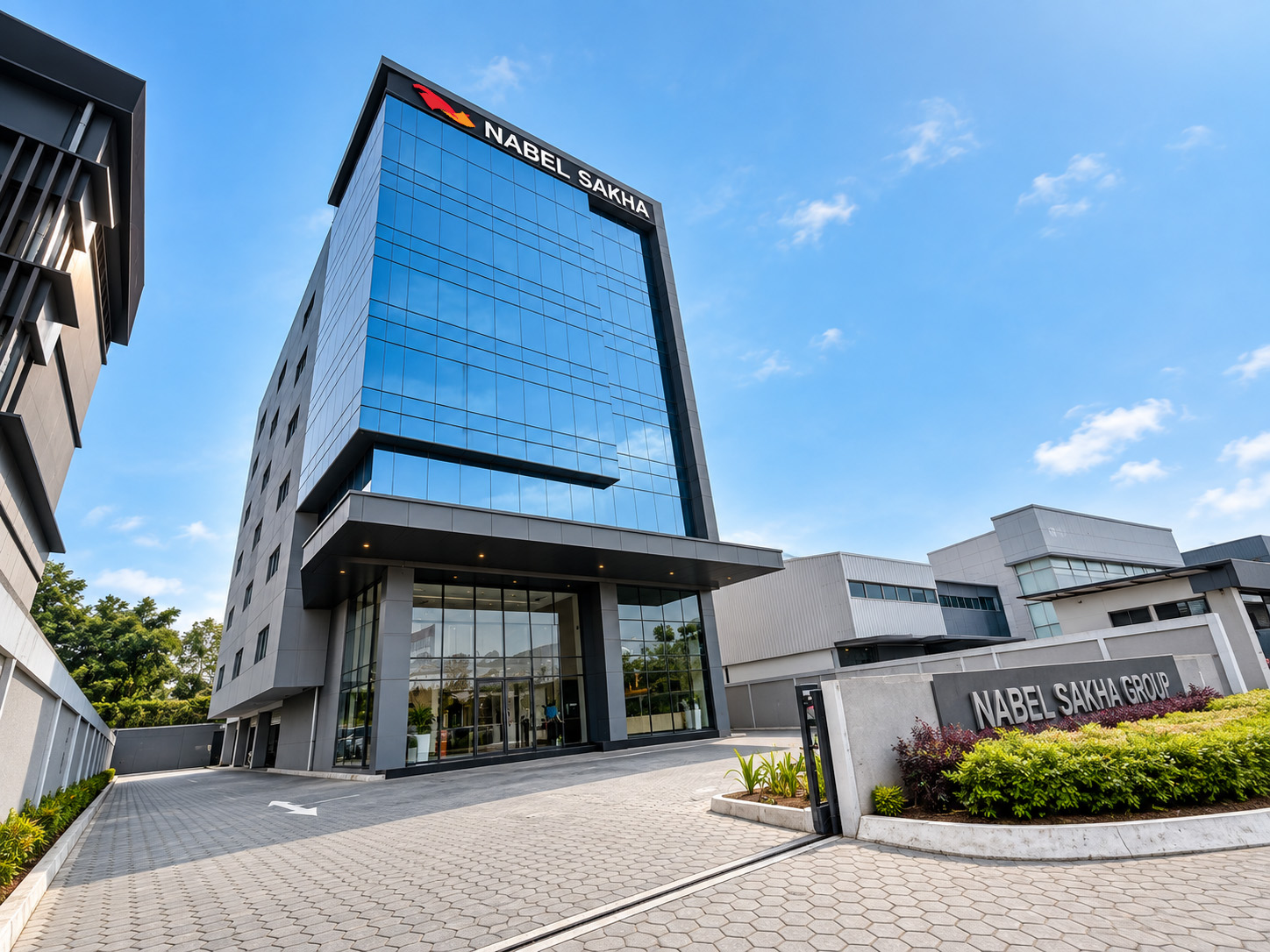 Foto Asli Nabel Sakha Building Scientia Boulevard Gading Serpong