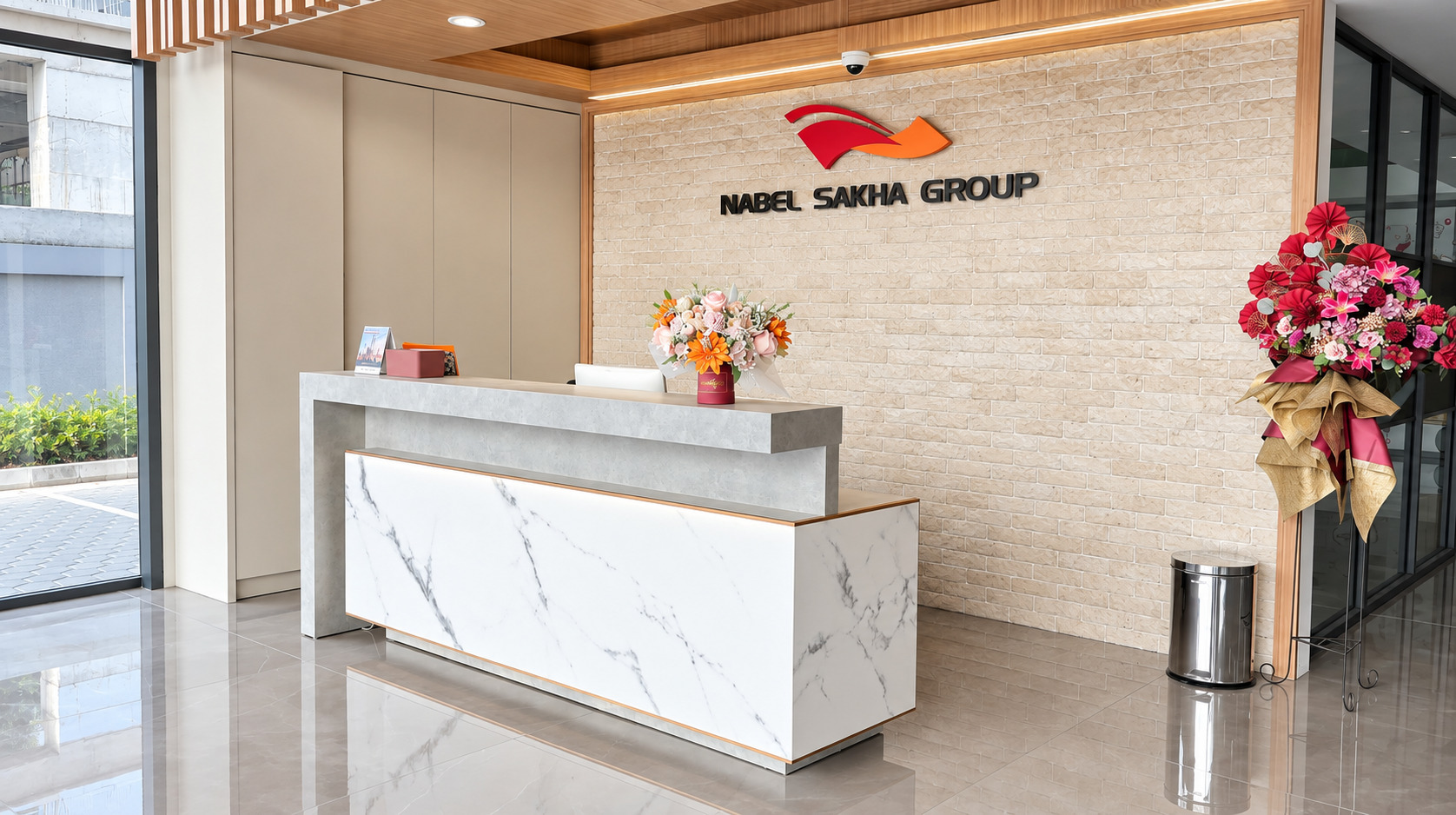 Main Receptionist Nabel Sakha Group